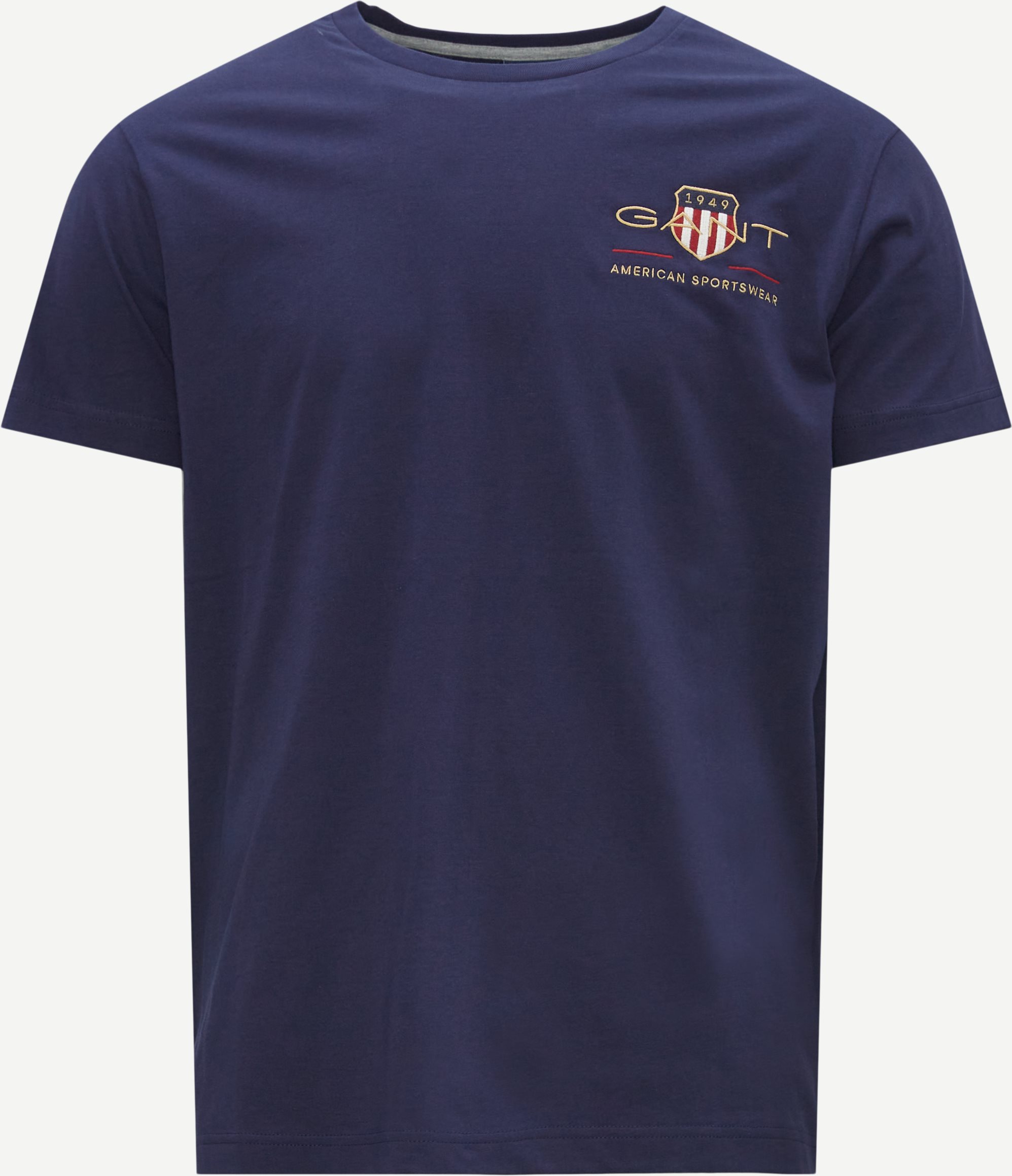 Gant T-shirts ARCHIVE SHIELD EMB SS T-SHIRT 2003081 Blå